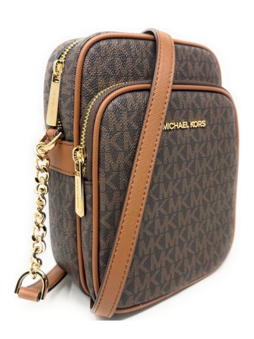 Michael Kors Jet Set Travel Crossbody NWT - Picture 1 of 8